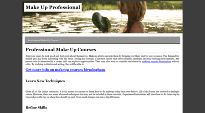 make-up-professional.com