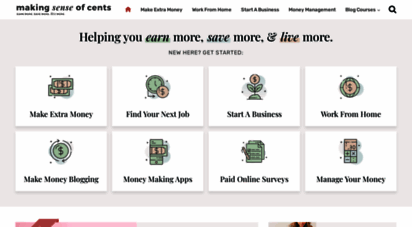 makingsenseofcents.com - making sense of cents - a personal finance blog