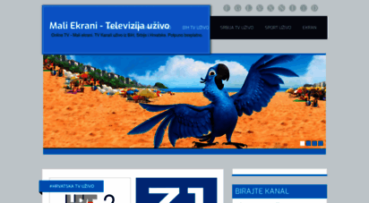 maliekrani.com - mali ekrani - televizija uživo