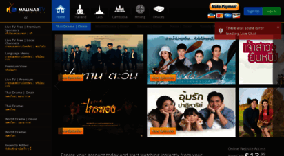 malimar.tv - malimar tv network  thai tv, lao tv, khmer tv, and hmong tv