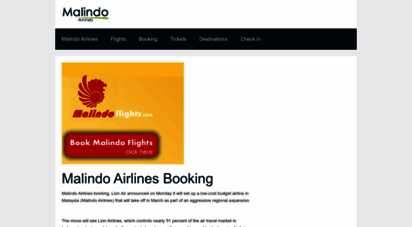 malindoairlines.com