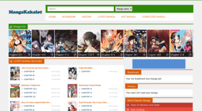 similar web sites like mangakakalot.best