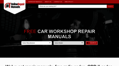 manuals.co - free workshop manuals  download repair & owners manuals