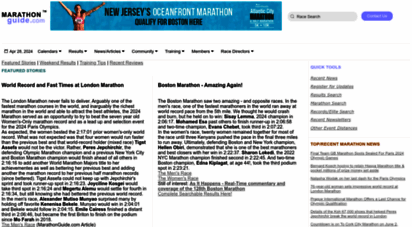 marathonguide.com - marathonguide.com - marathons, running directory and community