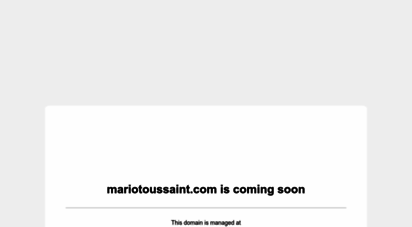 mariotoussaint.com