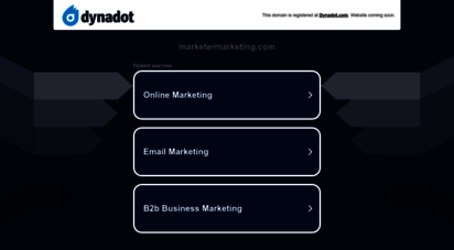 marketermarketing.com