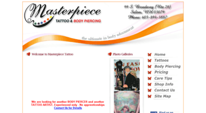 masterpiecetattoo.com