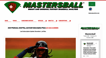 mastersball.com - mastersball