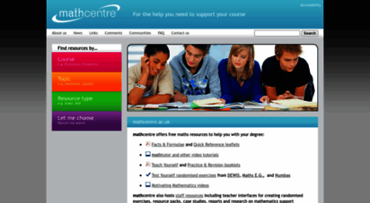 similar web sites like mathcentre.ac.uk