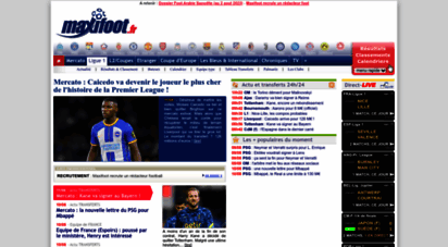 maxifoot.com - football : l´actualit� foot et transfert est sur maxifoot