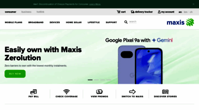 maxis.com.my - maxis - smartphones with the best 4g network, fibre broadband, and more  maxis
