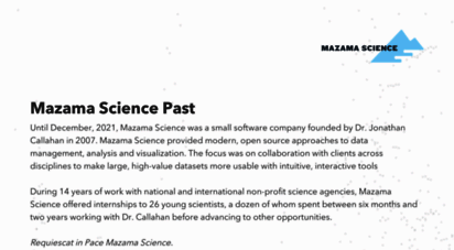 mazamascience.com