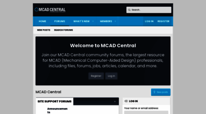 mcadcentral.com - mcad central - largest resource for mechanical cad professionals