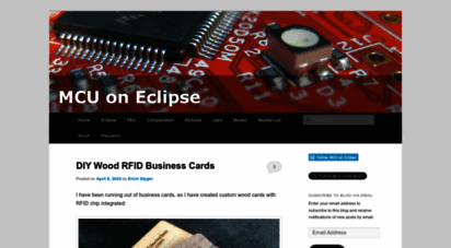 mcuoneclipse.com - mcu on eclipse  everything on eclipse, microcontrollers and software