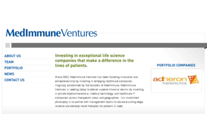 medimmuneventures.com