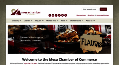 similar web sites like mesachamber.org