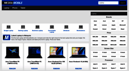 mesramobile.com - mesra mobile  info telefon bimbit, tablet dan gajet malaysia