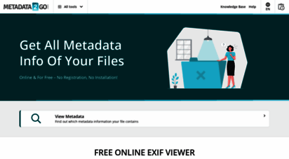 metadata2go.com - online exif data viewer