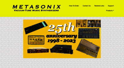 metasonix.com - home