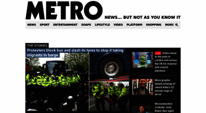 metro.co.uk - metro.co.uk: news, sport, showbiz, celebrities from metro