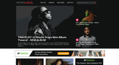 metrolyrics.com - song lyrics  metrolyrics