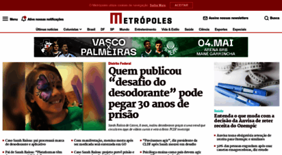 metropoles.com - metrpoles  o seu portal de notícias