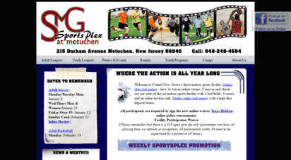 metuchensportsplex.com