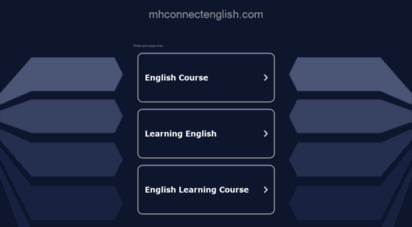 mhconnectenglish.com