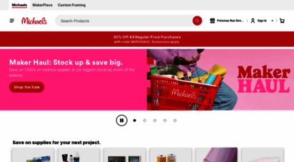 michaels.com - michaels stores - art supplies, crafts & framing