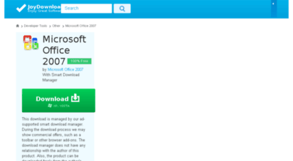 microsoft-office-2007.joydownload.com
