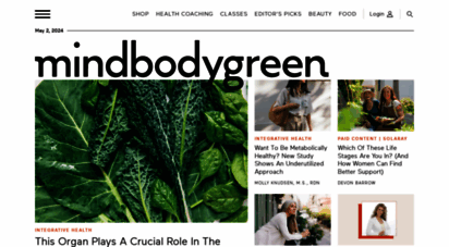 mindbodygreen.com - mindbodygreen: connecting soul & science