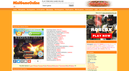 minigameonline.net - play mini games online :: welcome to the funniest free online games site!