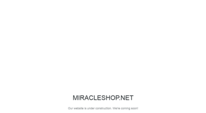 miracleshop.net