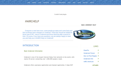 mirchelp-undernet.org - undernet´s mirchelp