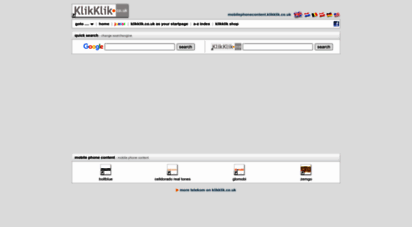 mobilephonecontent.klikklik.co.uk
