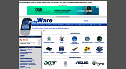mobyware.org - free windows mobile pocket pc, symbian, android, iphone, ipad, blackberry, java, maemo, psp download software, apps, games, themes