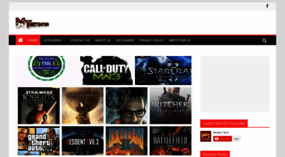 moderntechgamer.com - modern tech gamer - be a gamer.