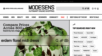 modesens.com - the premier shopping ssistant  modesens