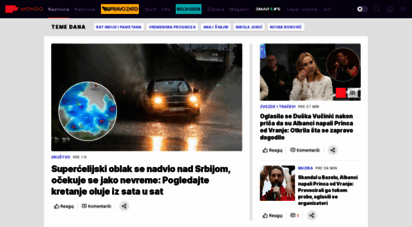 mondo.rs - najnovije vesti iz srbije i sveta  mondo portal