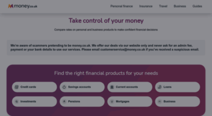 similar web sites like money.co.uk