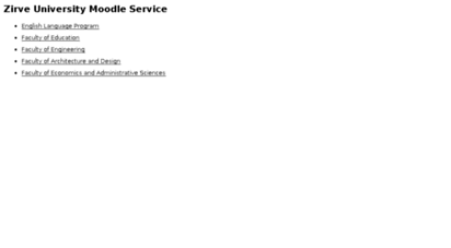 similar web sites like moodle.zirve.edu.tr