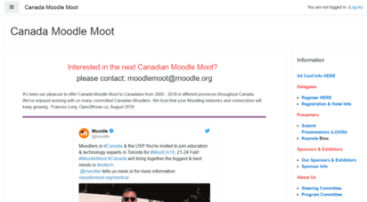 similar web sites like moodlemoot.ca