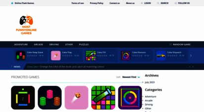 mostfunnyonlinegames.com - games at most funny online games