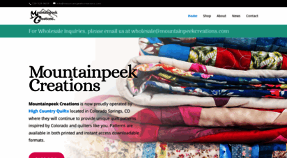 mountainpeekcreations.com