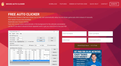 mouseautoclicker.org - mouse auto clicker is a free auto clicker to help mouse auto click