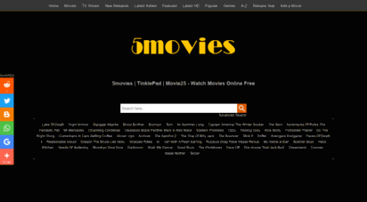 movie25.com - 5movies  tinklepad  movie25 - watch movies & tv shows online free