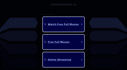 similar web sites like movieminions.co