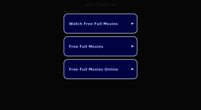 movies365.co - home - domain expired