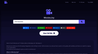 similar web sites like moviesjoy.net