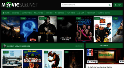 similar web sites like moviesub.net